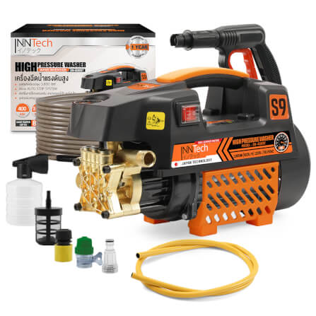 เครื่องฉีดน้ำแรงดันสูง InnTech รุ่น S9-400BT 400 บาร์ 3800 วัตต์_7